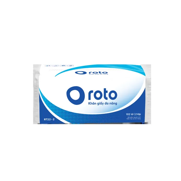 Khăn Giấy Đa Năng Roto 22-2 Lớp